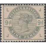 GREAT BRITAIN STAMPS :1883 9d Dull Green,