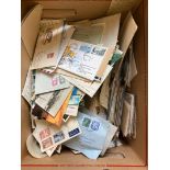 STAMPS POSTAL HISTORY : Large box of mixed covers, all sorts in here mainly Foreign ,