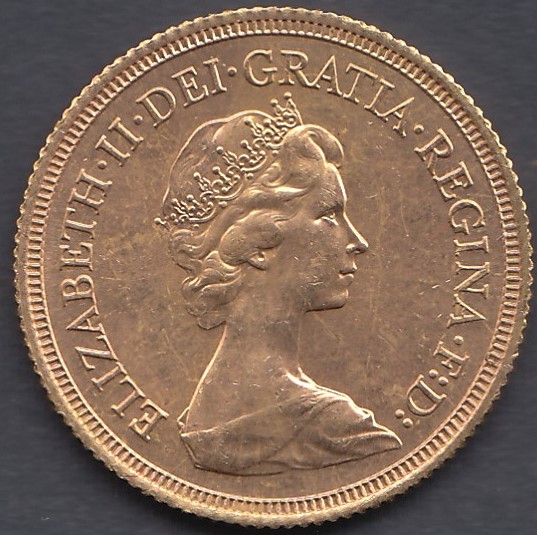 GOLD COIN 1979 Full Sovereign in fine condition - Image 2 of 2