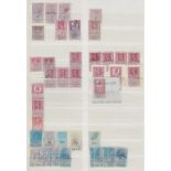 STAMPS Stock Book of various cinderella and revenues,