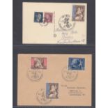 STAMPS GERMANY, a selection of 43 Third Reich covers and cards.