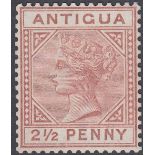 STAMPS ANTIGUA 1879 2 1/2d Red Brown,