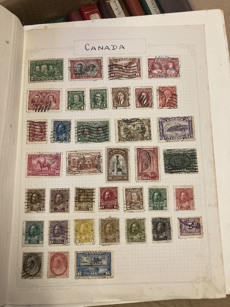 STAMPS BRITISH COMMONWEALTH, large box with ten stockbooks with various mint & used incl Australia, - Image 2 of 5