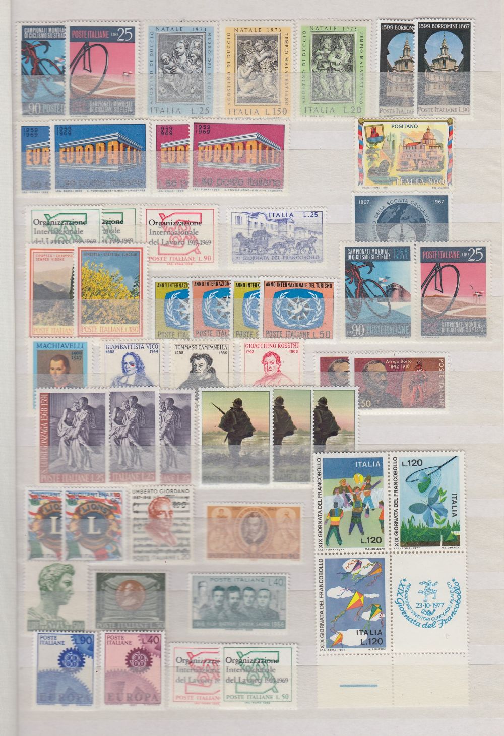 STAMPS FOR CHARITY Red Lighthouse stockbook crammed full of World stamp all appear to be mint,