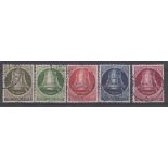 STAMPS GERMANY 1951 Berlin Bells,