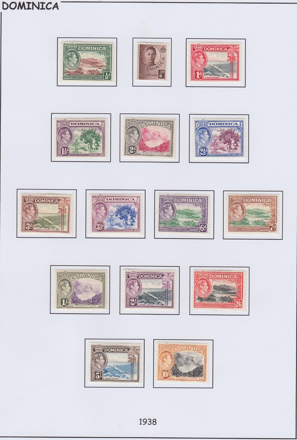 STAMPS Commonwealth mint and used sets and part sets GVI and QEII,