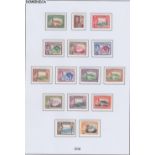 STAMPS Commonwealth mint and used sets and part sets GVI and QEII,