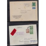 STAMPS POSTAL HISTORY West Germany covers two albums (110)