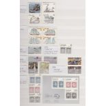 STAMPS CANADA 1952 to 1993 QEII U/M collection in a stockbook with definitive & commemorative sets,