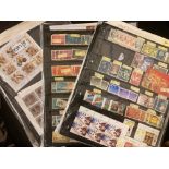 STAMPS WORLD, ex-dealers stock on 75 stock pages, all identified with SG numbers.