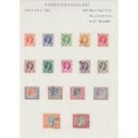 STAMPS RHODESIA : Mint and Used collection of stamps and covers on pages mainly early QEII period