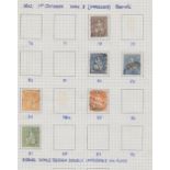 STAMPS SWITZERLAND Unmounted mint and used collection in Simplex album and stock pages,