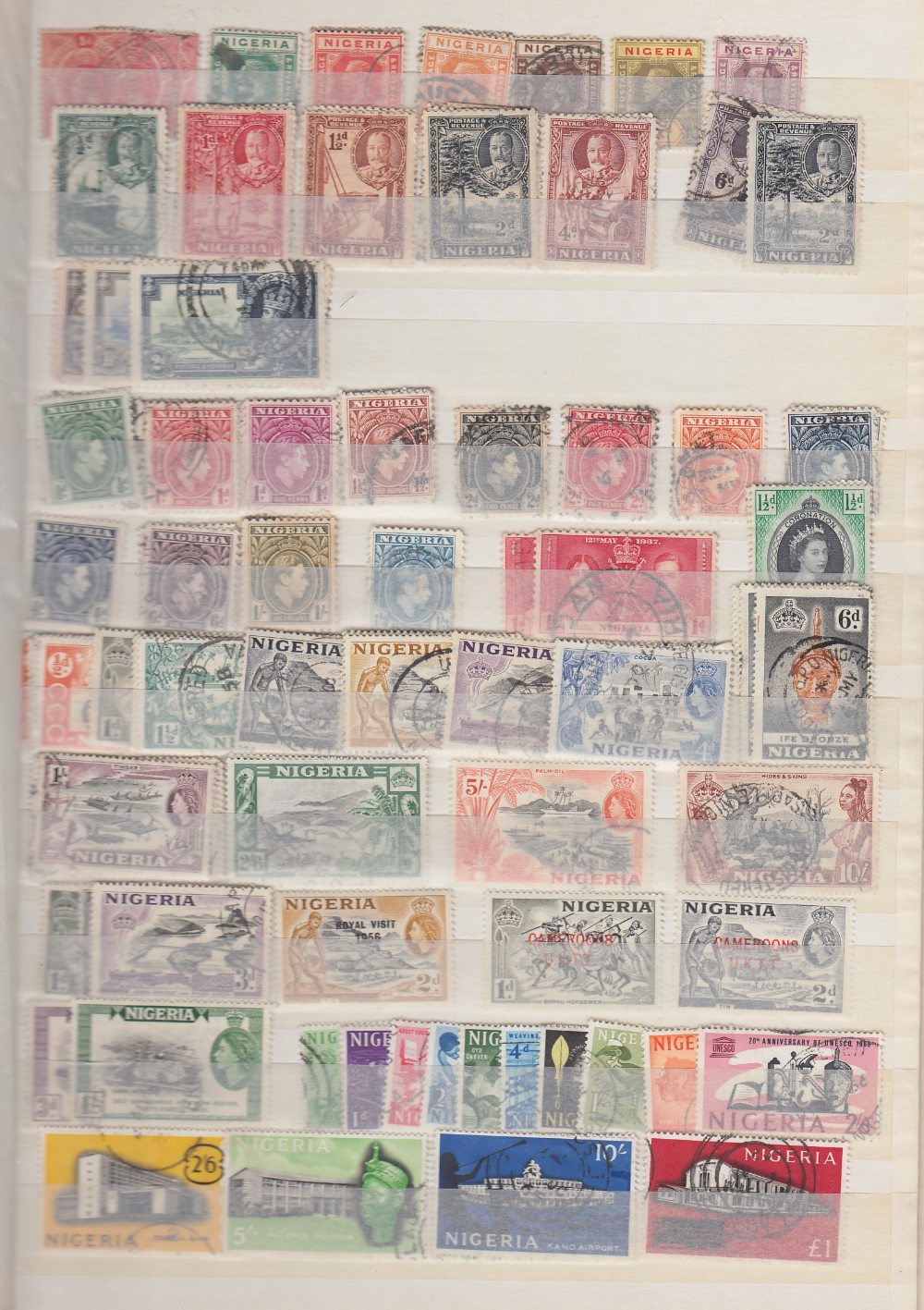 STAMPS : British Commonwealth mint and used accumulation in blue 64 page stock-book, - Image 3 of 3