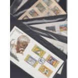 STAMPS POSTAL HISTORY Four albums of Norfolk Islands covers and cards