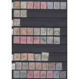 STAMPS AUSTRIA 1858 to 1986 mint and used in full 64 page stockbook, many 100's of sets,