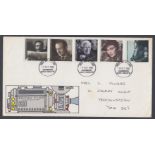 STAMPS FIRST DAY COVERS 1985 Films FDC, hand addressed,