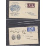 STAMPS FIRST DAY COVERS Album of first day covers 1937 to 1976 , some better covers noted,