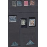 STAMPS Small selection of early Commonwealth, including Cape Triangles,
