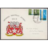 STAMPS FIRST DAY COVERS 1965 Post Office Tower non phos set on Leicester Philatelic Society cover,