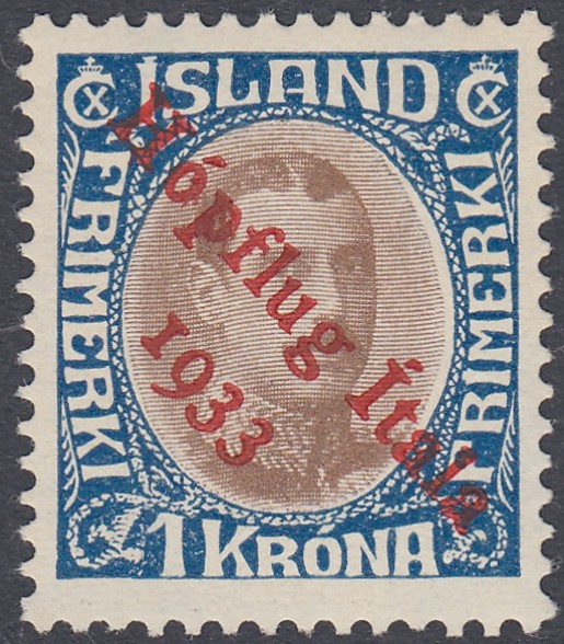 STAMPS ICELAND 1933 AIR, Balbo Transatla - Image 3 of 3