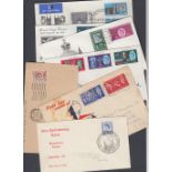 STAMPS FIRST DAY COVERS Small batch of c