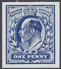 GREAT BRITAIN STAMPS : 1913 1d Blue Impe - Image 2 of 2