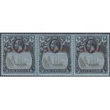 STAMPS ASCENSION 1924 3/- Grey-Black and