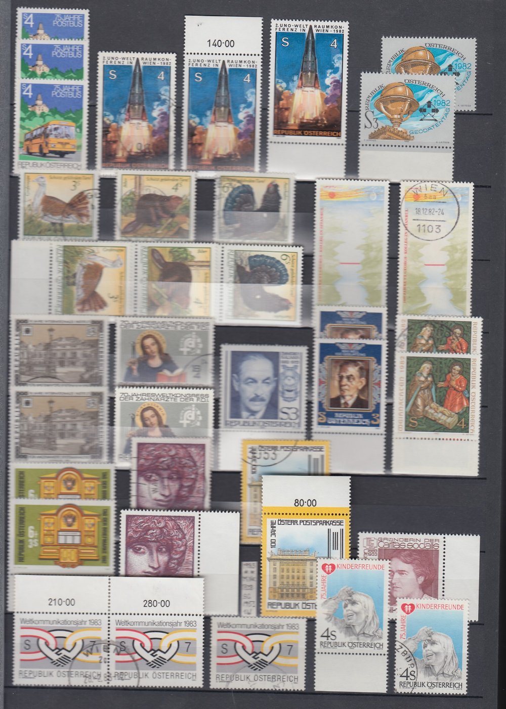 STAMPS AUSTRIA 1970 to 2002 mint and use - Image 3 of 3