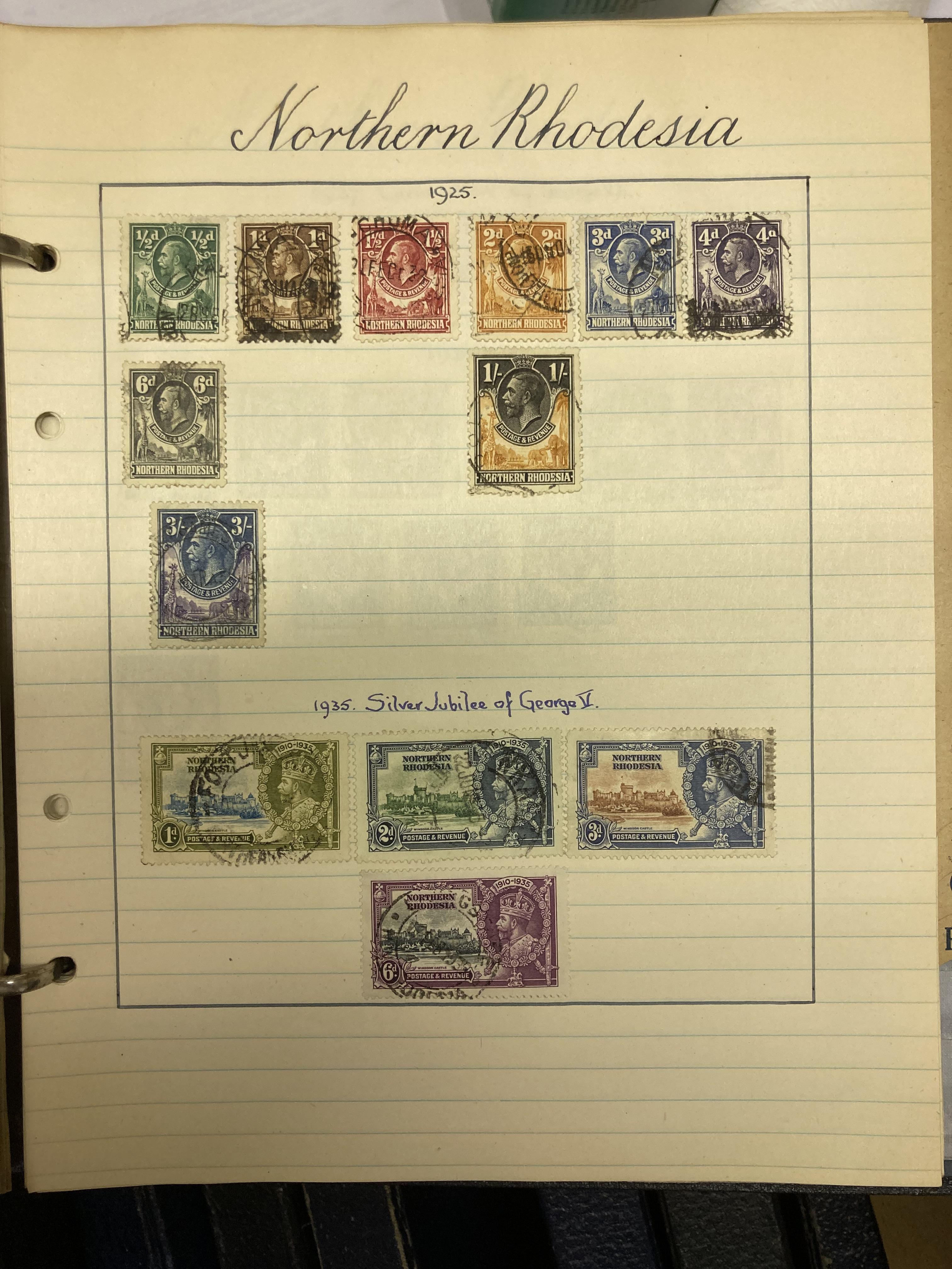 STAMPS : BRITISH COMMONWEALTH, nine small albums with mint and used, - Image 5 of 7