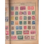 STAMPS : Better than average "school boy collection" very little if any having been removed,