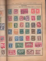 STAMPS : Better than average "school boy collection" very little if any having been removed,