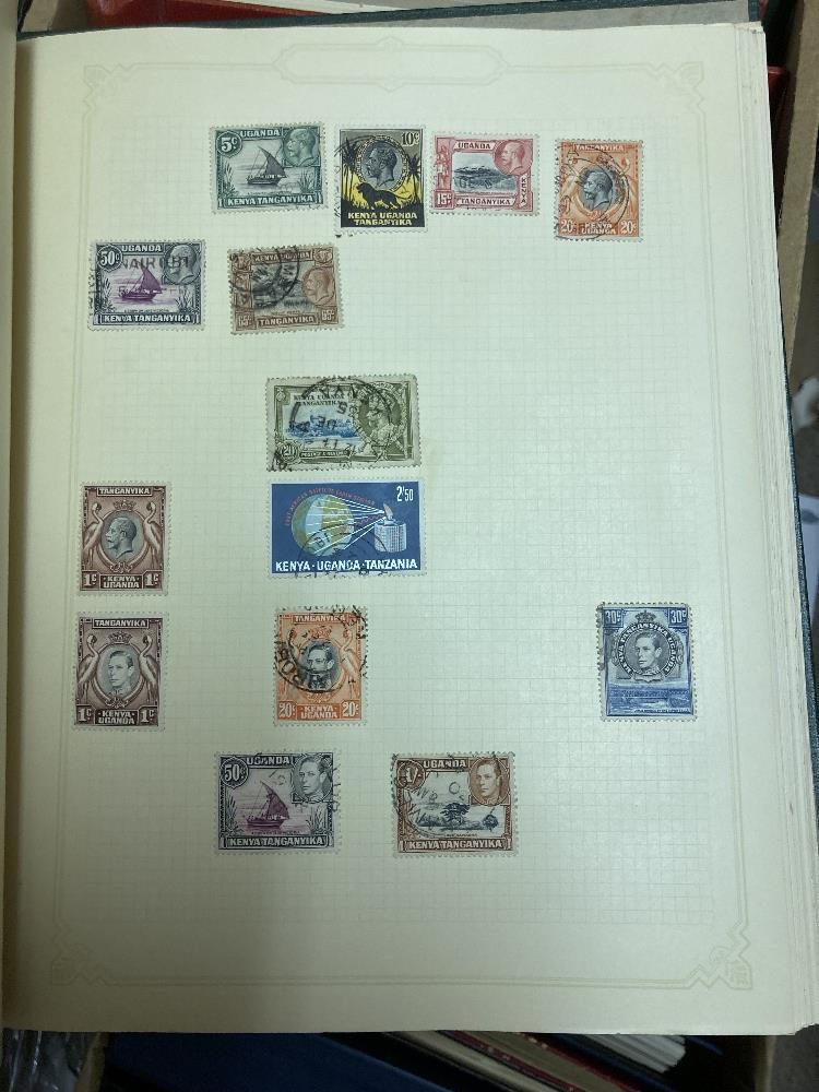 STAMPS : WORLD, box with various six albums. - Image 3 of 8