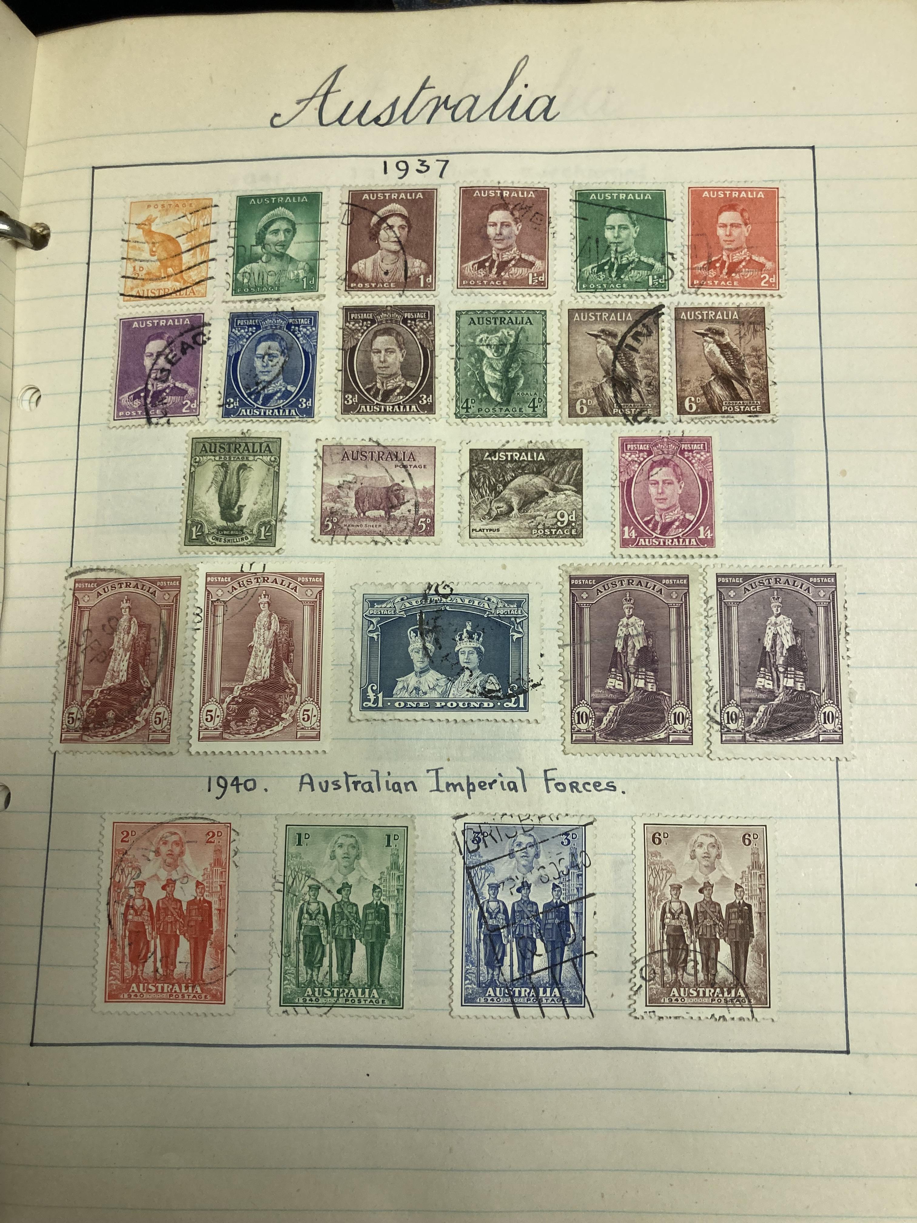 STAMPS : BRITISH COMMONWEALTH, nine small albums with mint and used, - Image 3 of 7