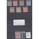STAMPS : BRITISH EUROPE, selection of mint QV & GV issues on stockpages with Cyprus 1934 set,