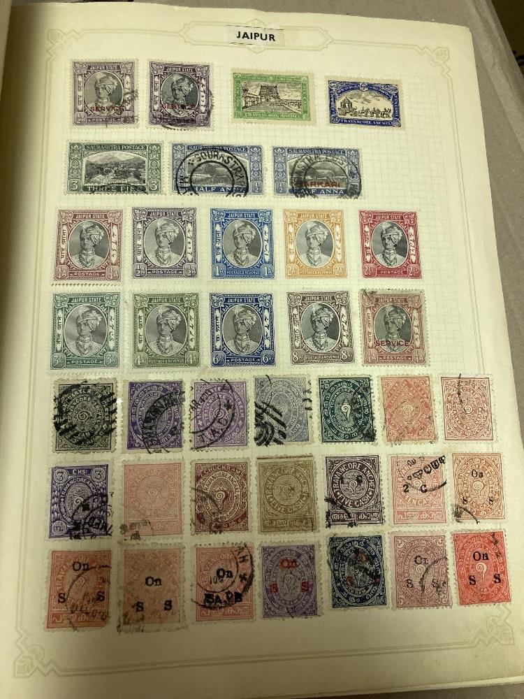 STAMPS : Mixed box of ten albums and stockbooks, Australia, Africa, Germany, USA, - Image 3 of 6