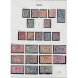 STAMPS FRANCE Mint and used collection in DAVO album 1950's to 1970's plus air stamps etc,