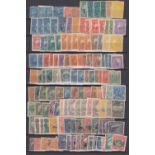 STAMPS EL SALVADOR Part filled stock book of mint and used including early issues, overprints,