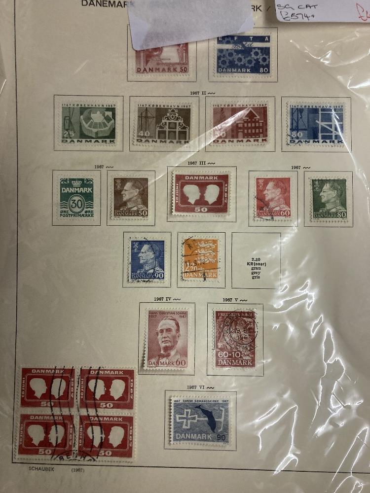 STAMPS : WORLD, dealers clearance lot of collections in a box, - Image 4 of 5