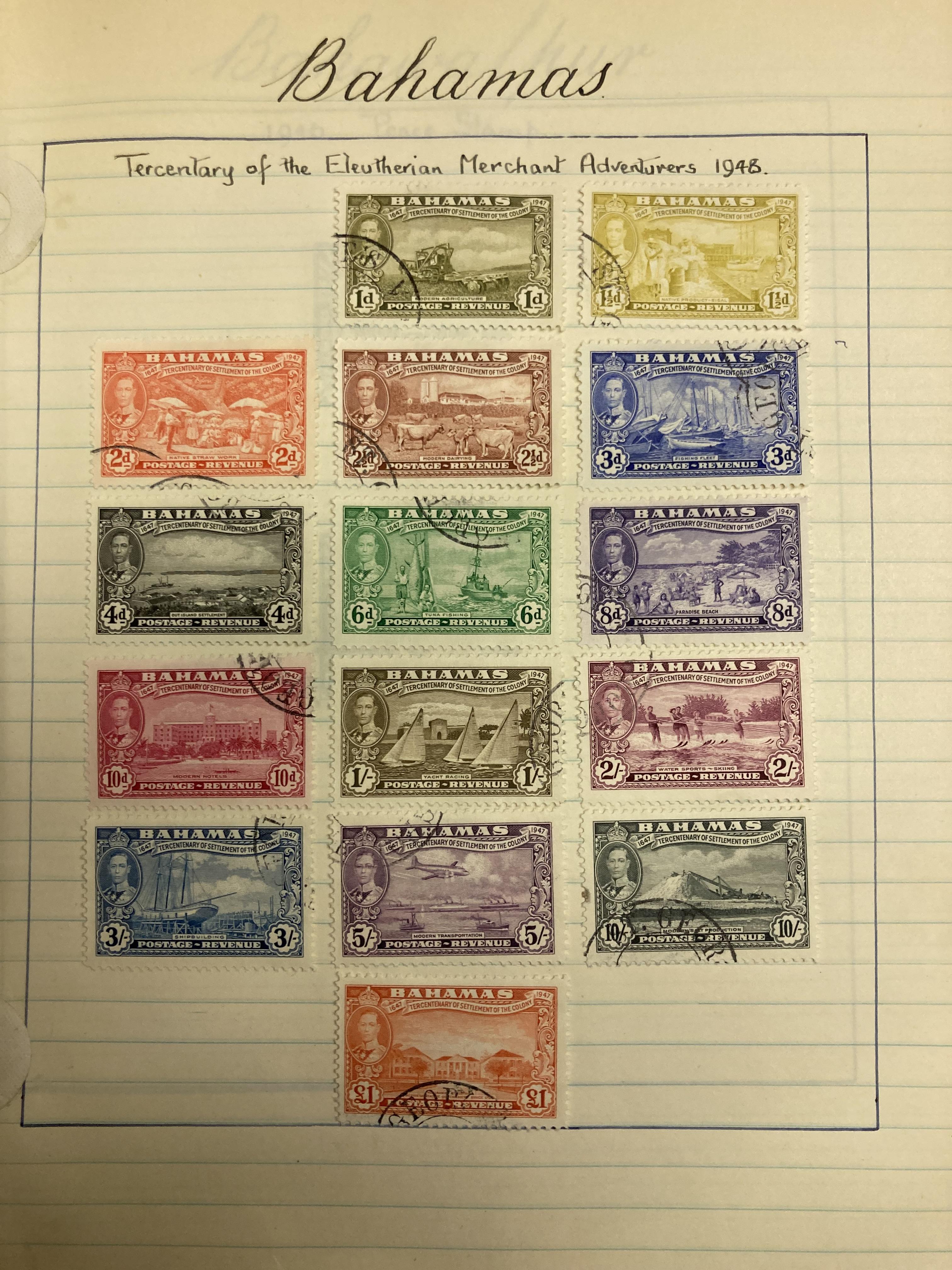 STAMPS : BRITISH COMMONWEALTH, nine small albums with mint and used, - Image 2 of 7