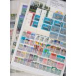 STAMPS : SWITZERLAND, selection of mostly U/M issues on 14 stock pages.