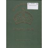 STAMPS : George VI Green Crown album with some stamps, stated to Cat £569 in 2012,