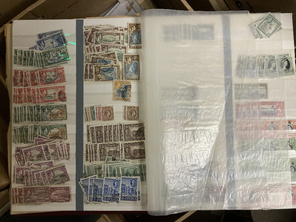 STAMPS : WORLD, various albums, stockbooks, loose stamps, covers, air-letters, FDCs etc. - Image 3 of 6