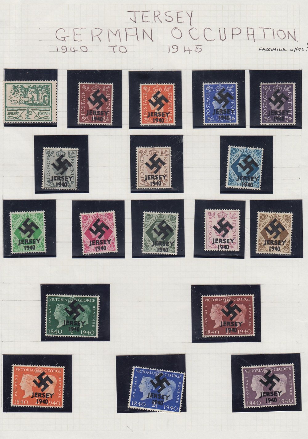 GERMANY STAMPS : GERMAN OCCUPATION,