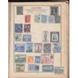 STAMPS : Old Triumph album with 100's early to modern, condition mixed,