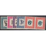 STAMPS SOUTH AFRICA 1948 POSTAGE DUES,