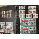 GREAT BRITAIN STAMPS : Unmounted mint accumulation in eight albums and one stockbock plus a few