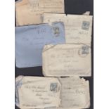 STAMPS POSTAL HISTORY : MALAYA, 1947 'BMA' on active service correspondence,