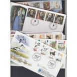 GREAT BRITAIN FIRST DAY COVERS A useful selection of 12 different COVER CRAFT official FDCs ranging