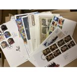 GREAT BRITAIN FIRST DAY COVERS : Box of mainly Royal Mail first day covers to 2021 in two boxes,