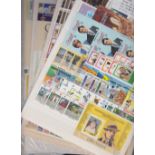 STAMPS : GRENADA, selection of U/M QEII sets, miniature sheets etc on eight stock pages.